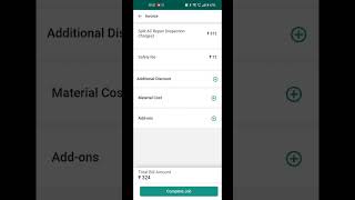 How to Add-On Extra Services and Materials | NoBroker Partner App | Chennai NoBroker AC screenshot 2
