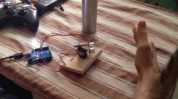 Rotating Ultrasonic Sensor!!!