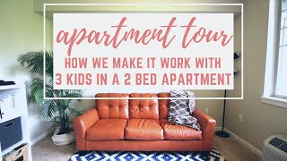 APARTMENT TOUR | 3 KIDS IN A 2 BED HOME | IRISH TWINS