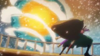 Zoro Cuts Giant Fireball