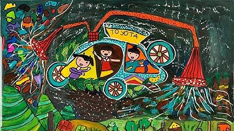 60 Bức Tranh Đạt Giải Cuộc Thi Vẽ Chiếc Ô Tô Mơ Ước Lần Thứ 11 năm 2021| Drawing Dream Car| @hocvethatlavui