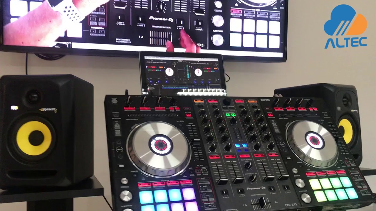 Pioneer DDJ-SX3 - controlador dj de 4 canales - Altec - Perú - colegiala -  YouTube