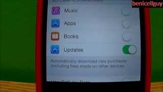 Ben's Tech  Advice #45 iOS Apps Automatically Updating screenshot 2