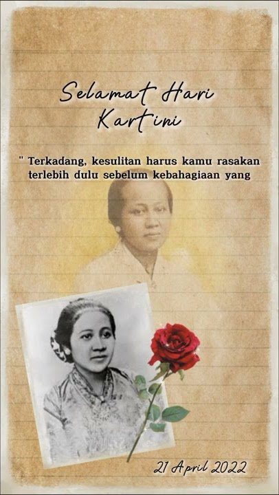 ibu kartini#RAkartini #harikartini #21April2022 #story #kamis