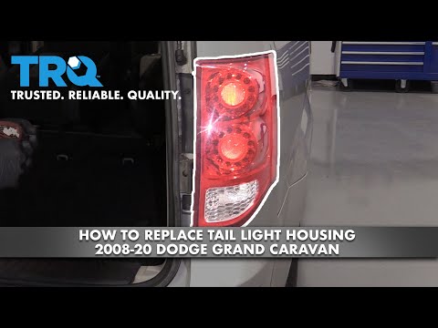 How to Replace Tail Light Housing 2008-20 Dodge Grand Caravan
