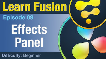 Leer Fusion Ep9: Effectenpaneel