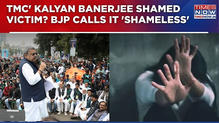 Kolkata Horror: Mamata's MP Kalyan Banerjee Shamed Victim? BJP Says 'Shameless Statement...' | Watch