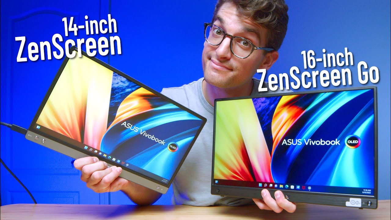 The ZenScreen portable display family gets faster and larger - Edge Up