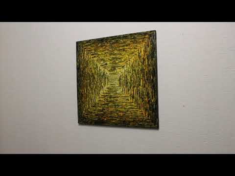 Yellow square gradient