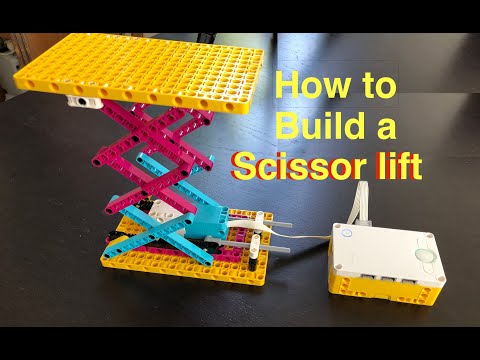How to Build a Scissor Lift Using LEGO Spike Prime