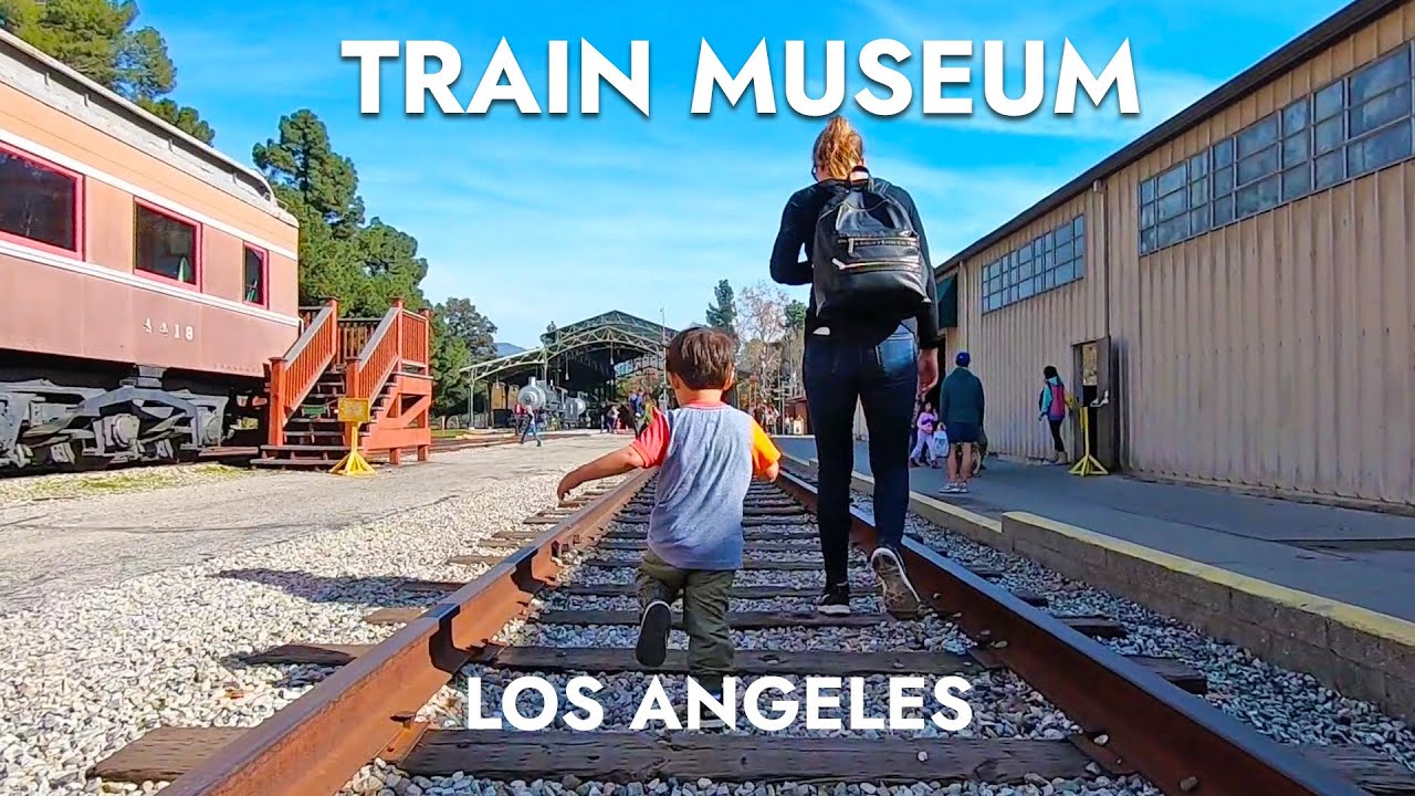 Travel Town Museum in Los Angeles | Griffith Park Old Historic Trains