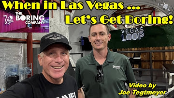 Las Vegas Loop Details, Future Plans  & The Boring Company Operations? The Only Way To Travel!