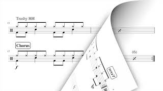 Yellow - Trinity Rock & Pop Drums INITIAL