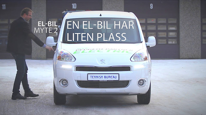 EL-BIL Myte 2: Liten plass