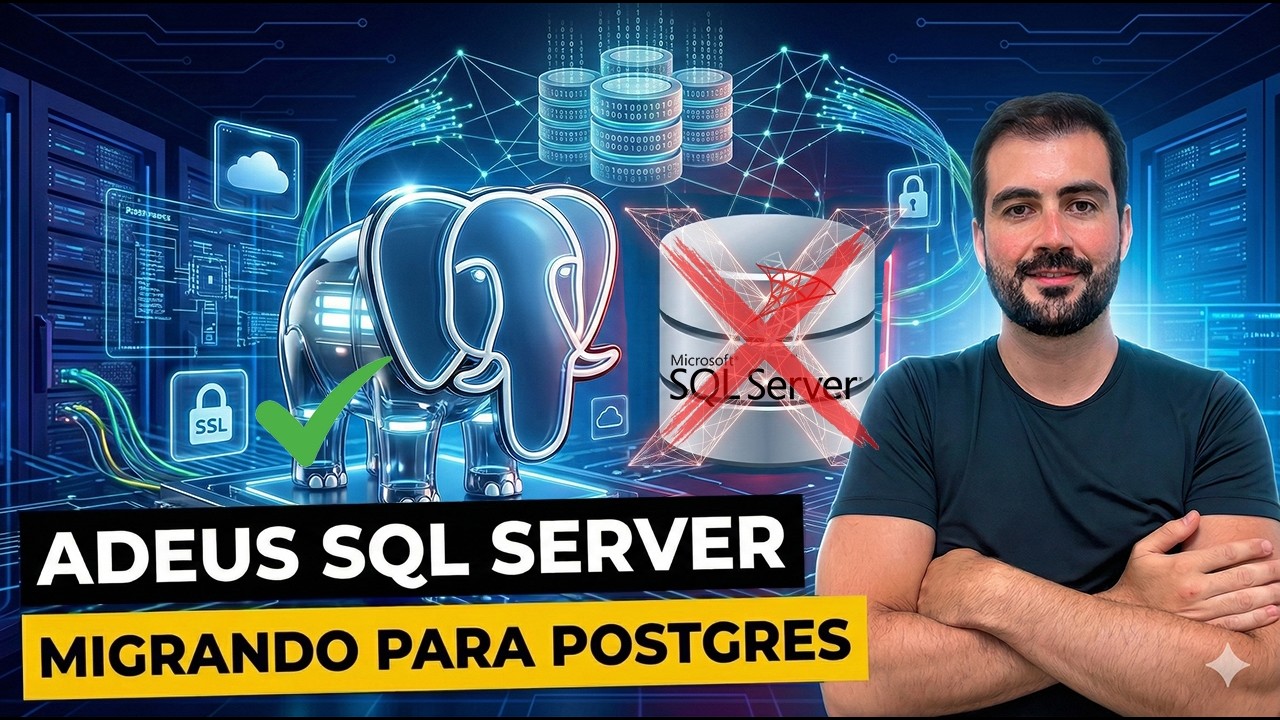 Adeus SQL Server (Parte 2): Migrando Dados para PostgreSQL - YouTube