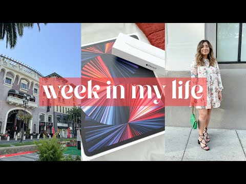 9-5 engineer week in my life | iPad Pro M1 '21 unboxing, WFH office setup, vegetarian meal ideas