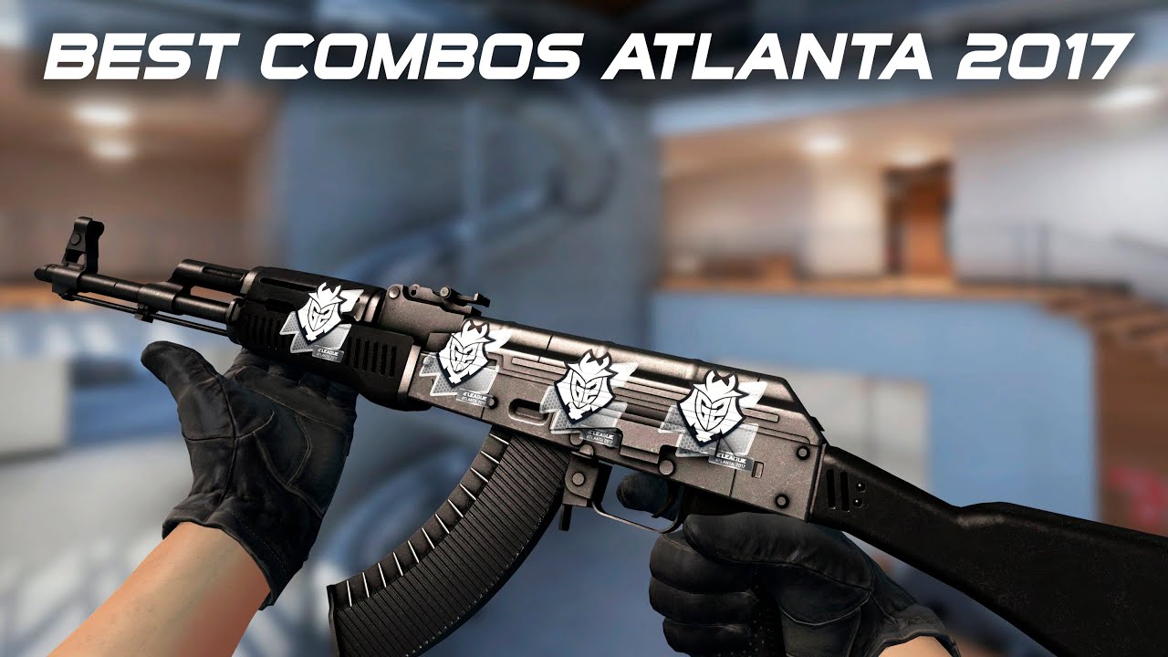 CSGO Best Atlanta 2017 - Sticker combinations showcase [4K60FPS] - YouTube