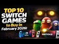 Top 10 Nintendo Switch & Switch 2 Games Feb 14-20 2026 (Worth Buying?)