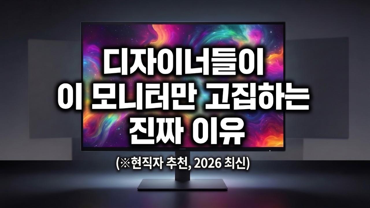 "실패 없는 4K 디자인 모니터 구매 가이드 & 전문가 추천, 최고의 모니터 BEST 5 (P3/UHD)"