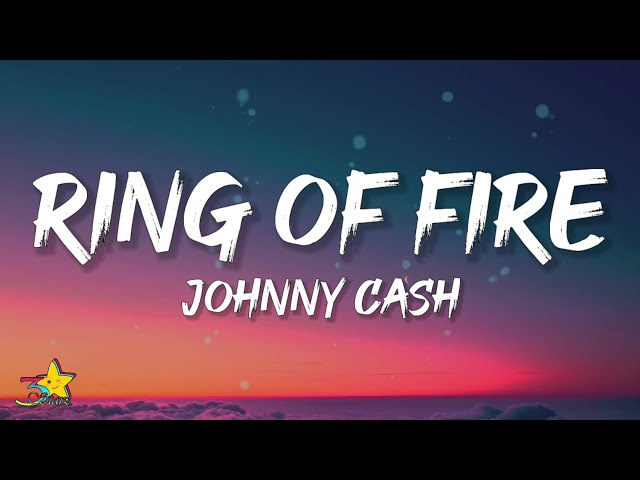 Johnny Cash “Ring of Fire” Lyrics Metal Mug – Jenny's Gift Baskets