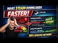 How to Make Steam Download Faster | Boost Download Speed (2026)