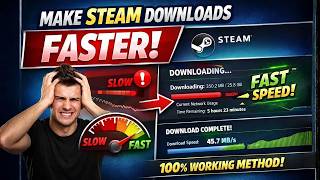 How to Make Steam Download Faster | Boost Download Speed (2026)