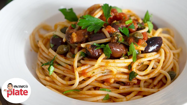 How to Make PASTA PUTTANESCA Like an Italian