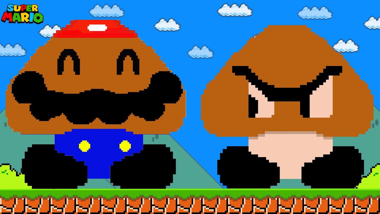 What If Super Mario Bros. But Mario Can Fake Everything He Touches| Spooky