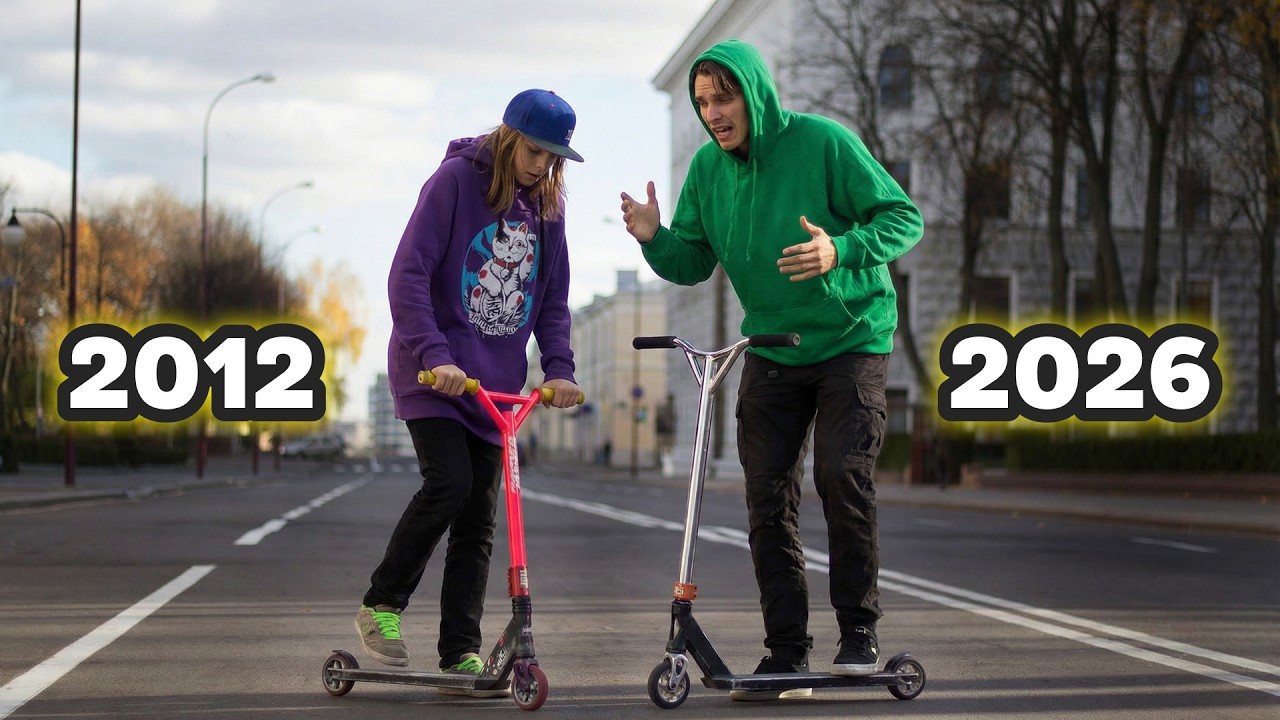 Что бы я сказал СЕБЕ 14-летнему САМОКАТ райдеру