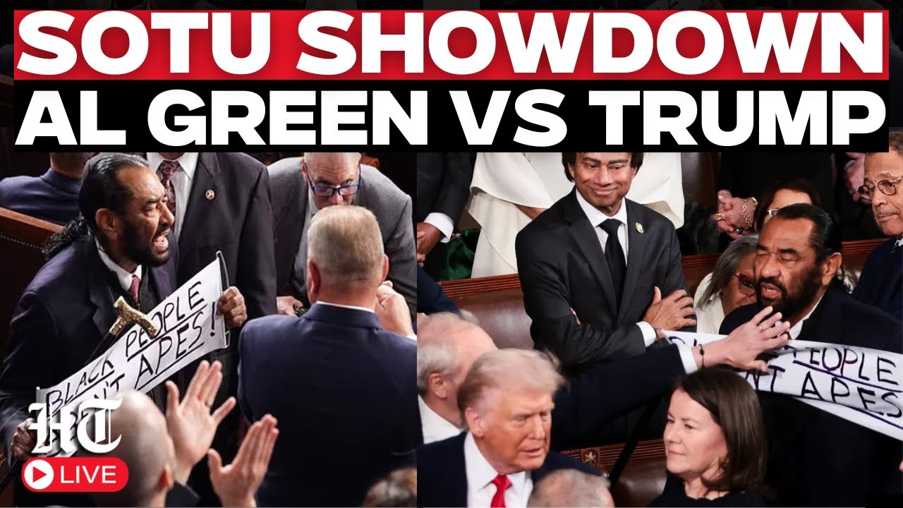 SOTU Showdown LIVE : Rep. Al Green Calls Out Trump After Racism Controversy | US Senate News | USA