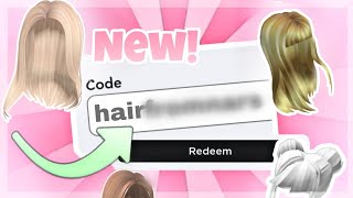 PROMOCODES THAT GIVE YOU FREE HAIR! screenshot 3