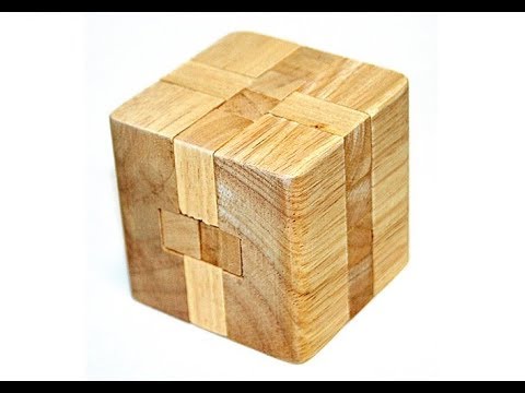 Деревянная головоломка ТЭТА арт. 91149 от компании ЭВРИКА, её решение