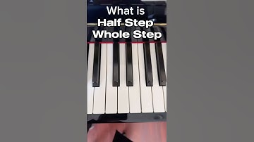 30 sec Theory : Whole Step, Half Step