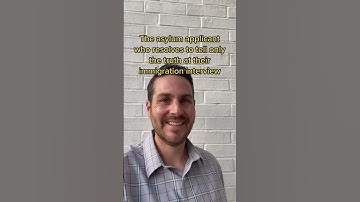 The asylum applicant who resolves to tell only the truth at their immigration interview