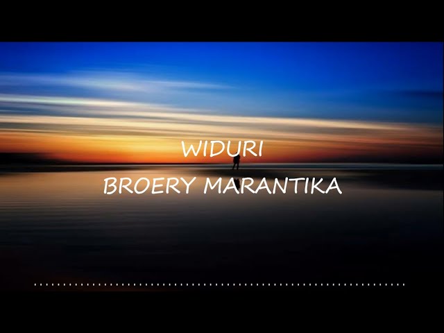 Broery Marantika - Widuri | Lyric Video class=