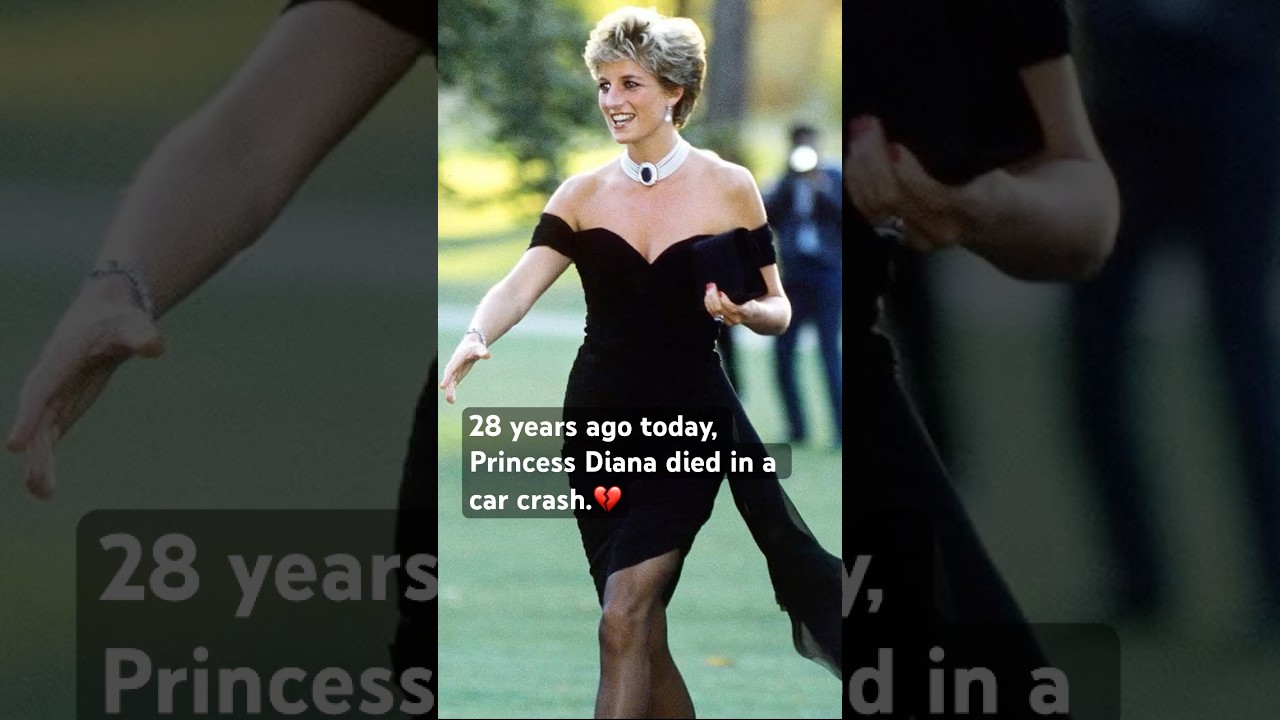 28 years ago today, Princess Diana died in a car crash.💔 - YouTube