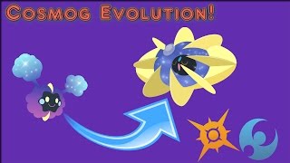 Cosmog Evolution In Pokemon Sun And Moon