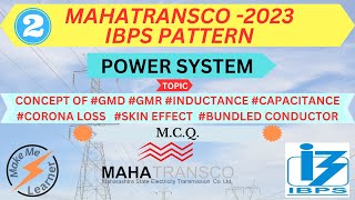 GMD GMR CORONA LOSS MCQ POWER SYSTEM #mahatransco A.E.
