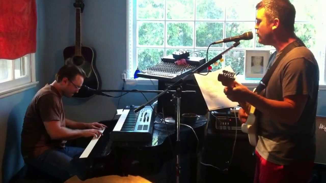 the alpine camp - Charles and Chris practice Noose