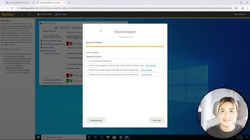 CompTIA TestOut 14.8.4 - Configure Microsoft Defender Firewall