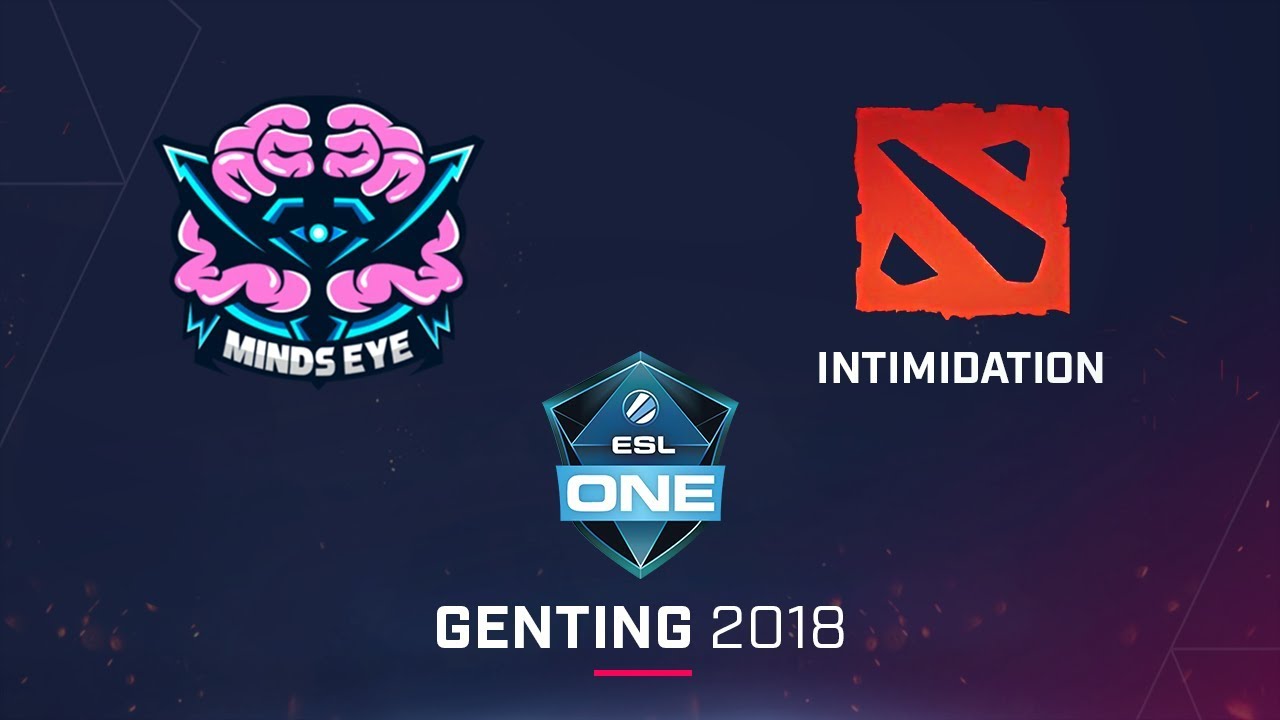 Dota 2 - Mind's Eye vs. Intimidation - ESL One Genting Open Qualifier