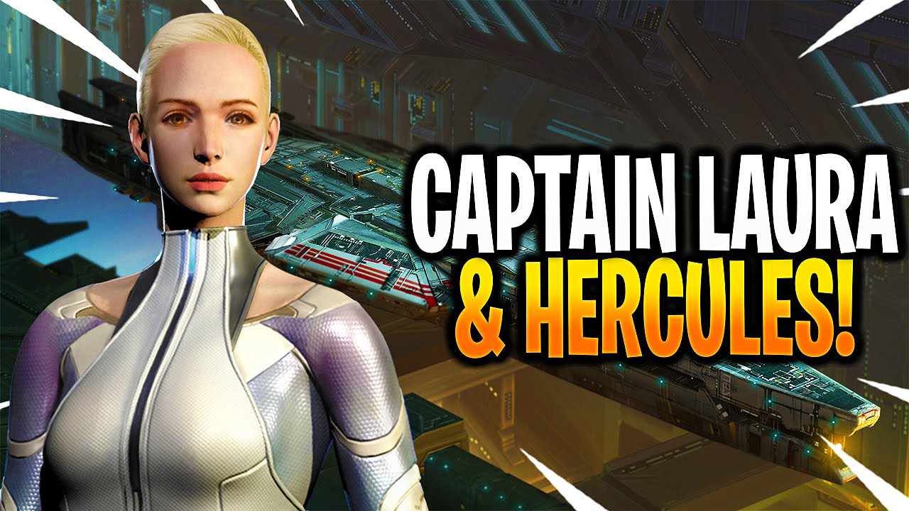 *NEW* CAPTAIN LAURA & HERCULES FLAGSHIP GAMEPLAY! - Infinite Galaxy - IG
