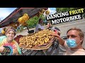 DANCING FILIPINO FRUIT STORE - Best Motorbike Driver In The Philippines? (Panabo, Davao)