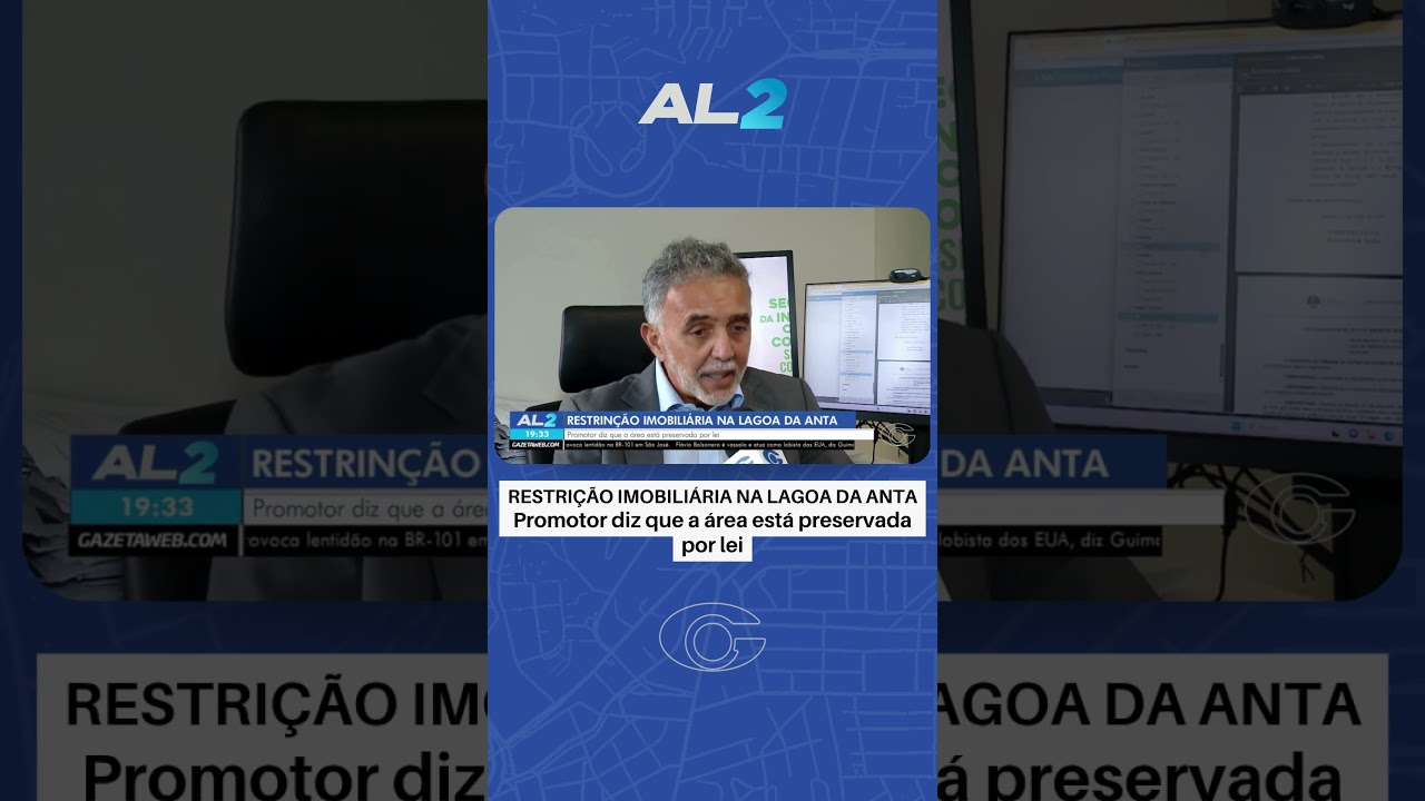 Promotor diz que área da Lagoa da Anta está preservada por lei
