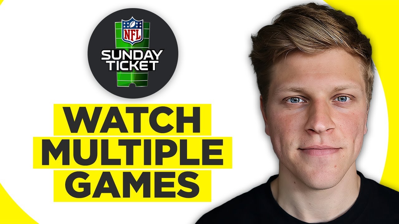 How To Watch Multiple Games Sunday Ticket (2023)