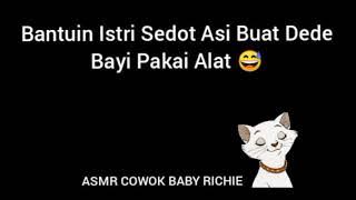 ASMR COWOK - Bantuin Istri Sedot Asi Buat Dede Bayi Pakai Alat 😅