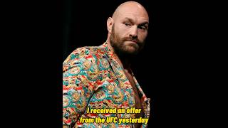 Tyson Fury receives offer from the UFC to fight Jon Jones