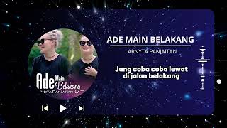 ADE MAIN BELAKANG BY ARNYTA PANJAITAN #lagutimur