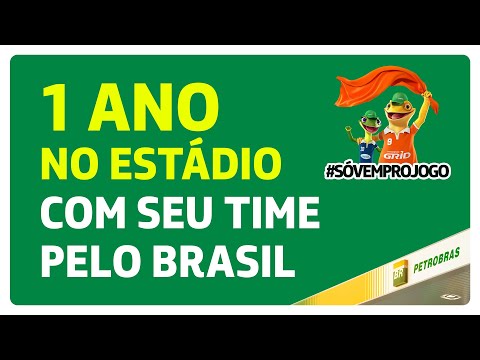 Abasteça nos Postos Petrobras e concorra a 1 ano acompanhando seu time do coração pelo Brasil!