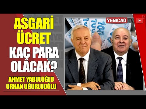 #CANLI Asgari ücret ne olacak |  Ahmet Yabuloğlu & Orhan Uğuroğlu ile Haftaya Bakış #asgariücret